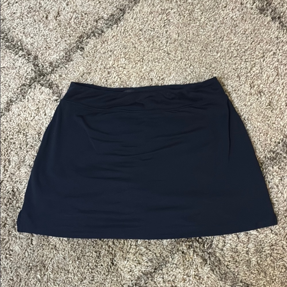 Chic Navy Blue Mini Tennis Skirt / Skort